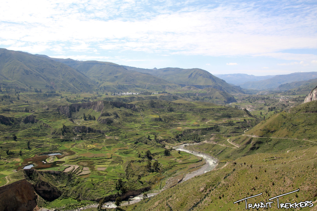 Colca Canyon Inca terraces