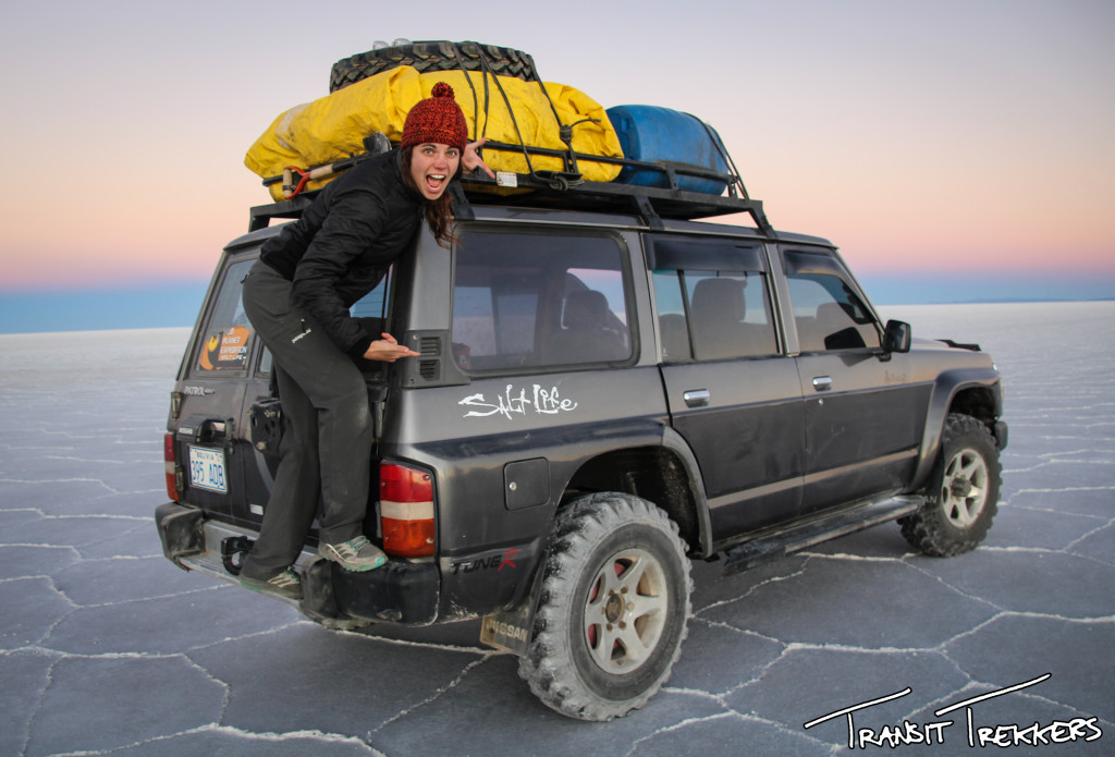 Bolivian salt flat