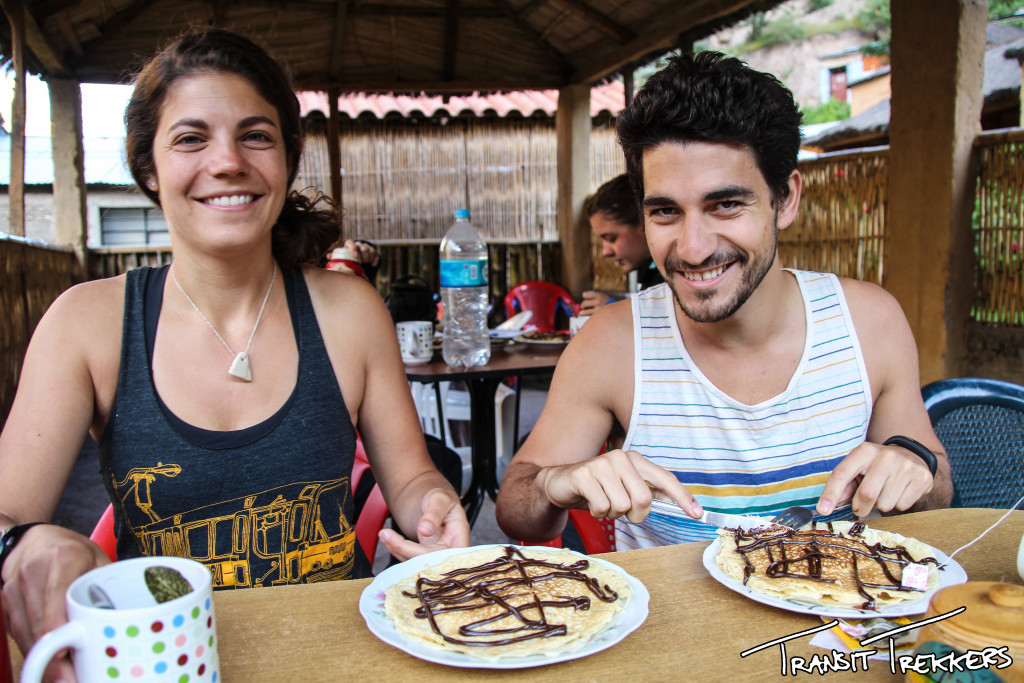 Chocolate Banana Pancakes