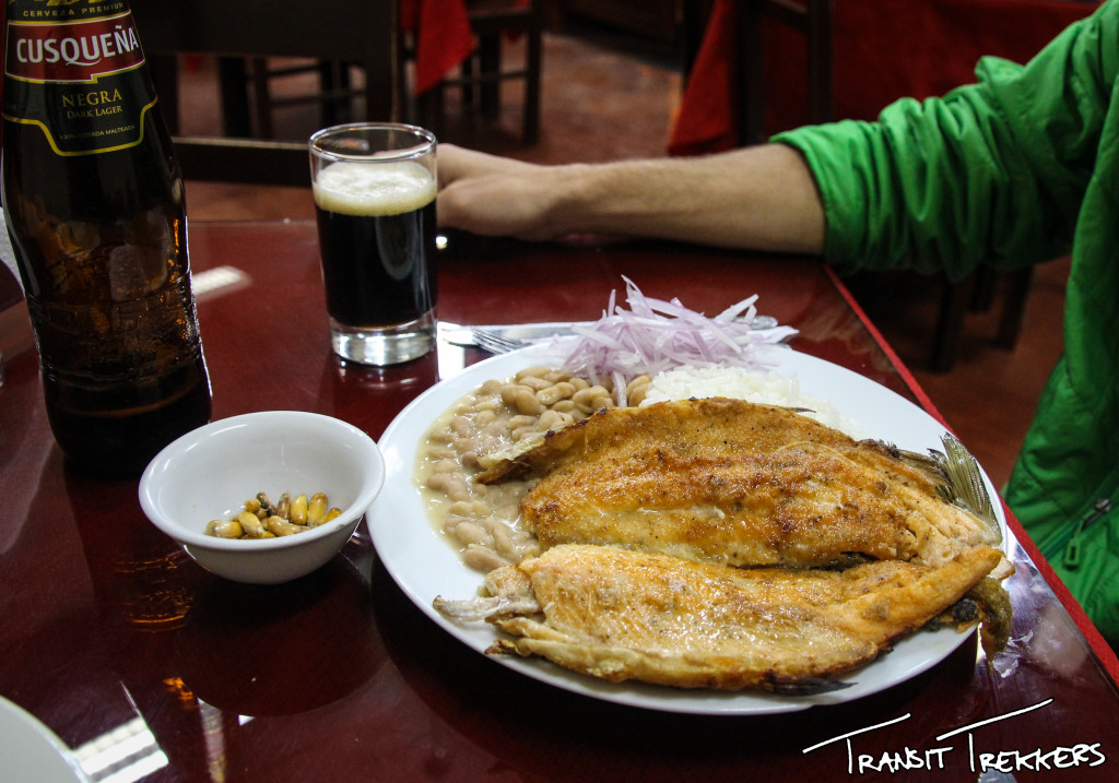 Trucha - Fried fresh trout