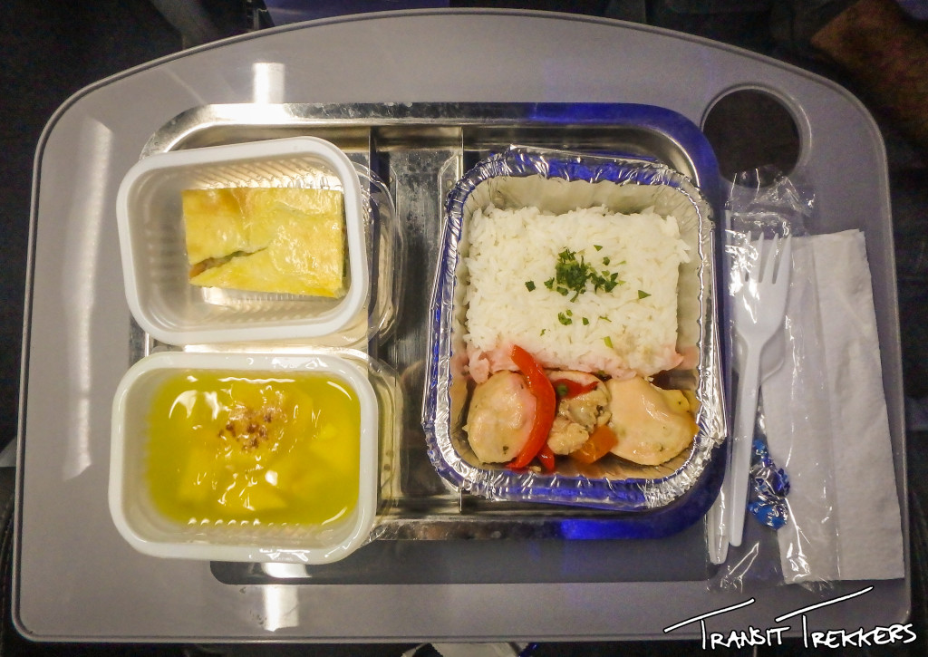 Cruz del Sur Overnight Bus Food