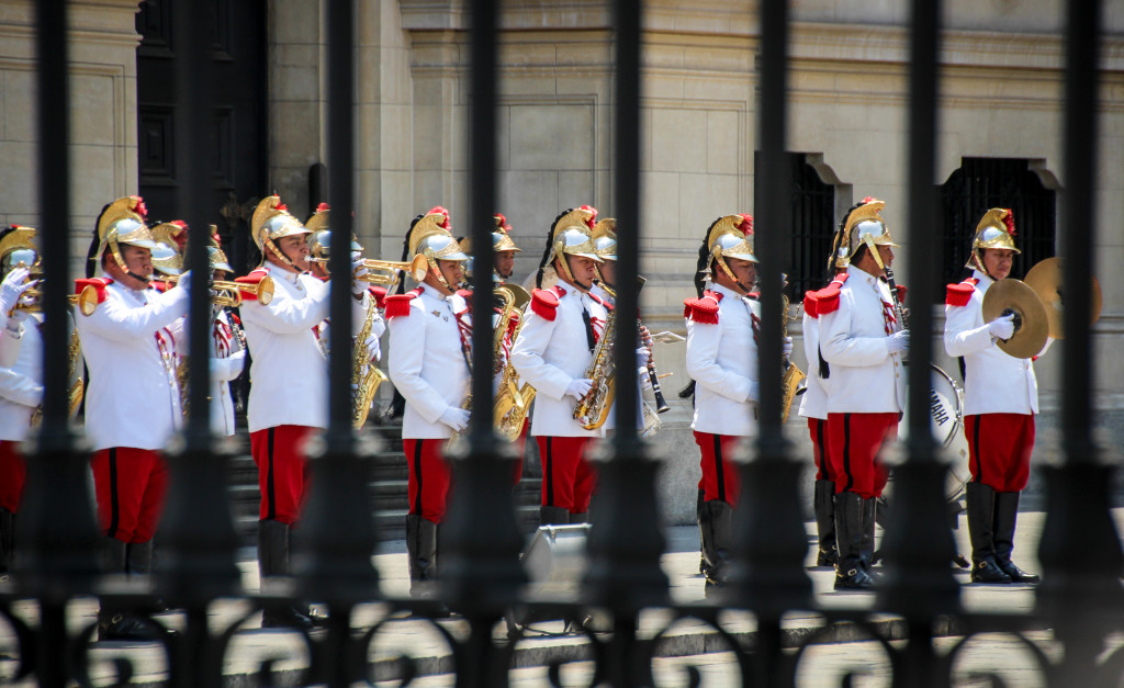 Changing of the guards in Lima